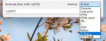 Color emoji in the picker